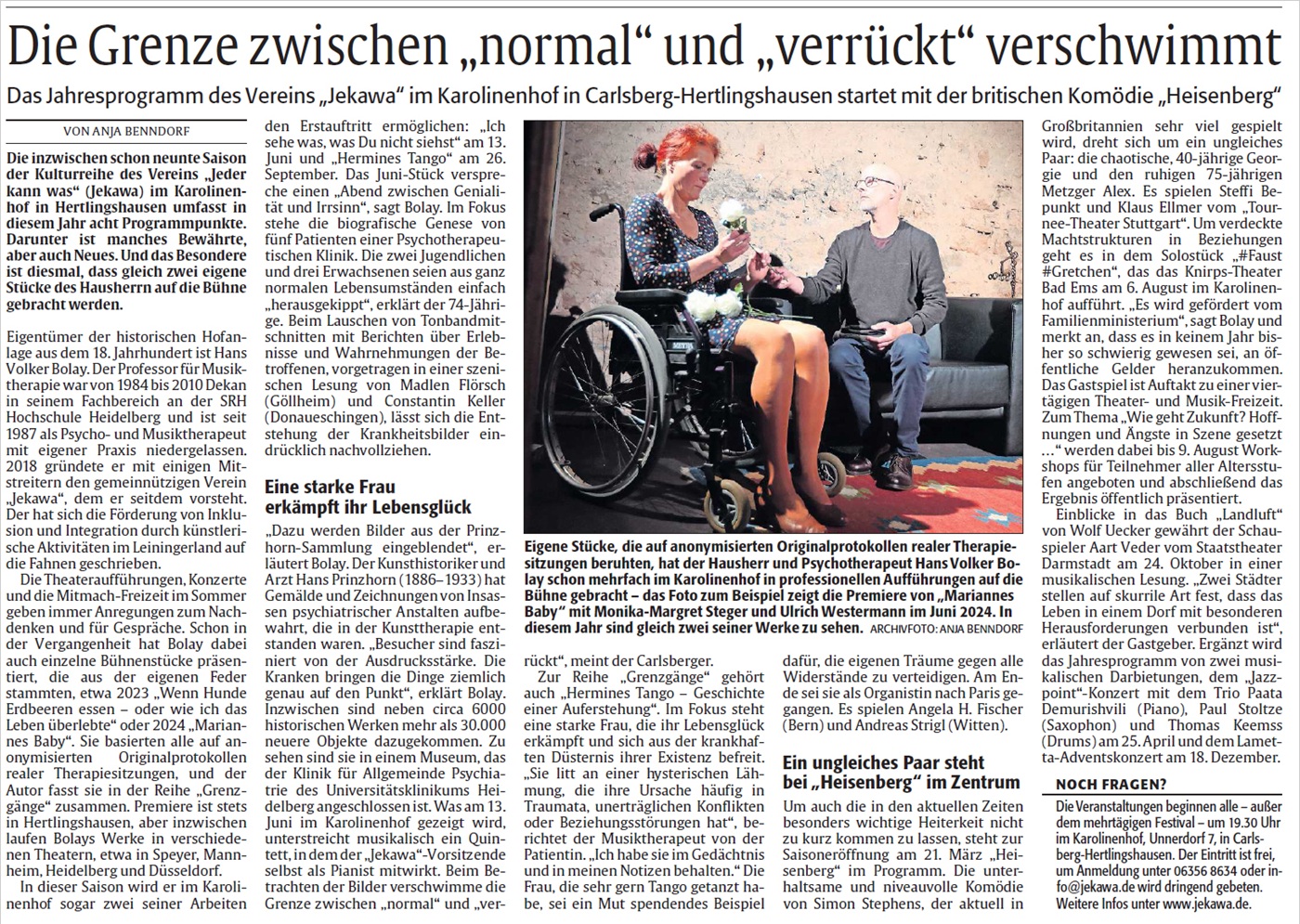 Quelle AusgabeDie Rheinpfalz Unterhaardter Rundschau - Nr. 56DatumSamstag, den 7. März 2026Seite15